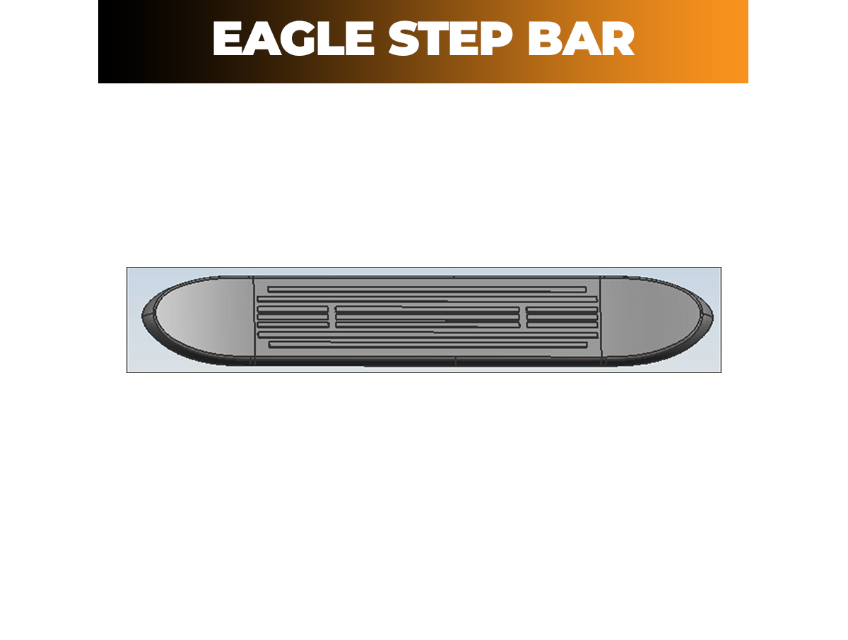 Replacement Step Bar Pad – 4" Oval Step Pad