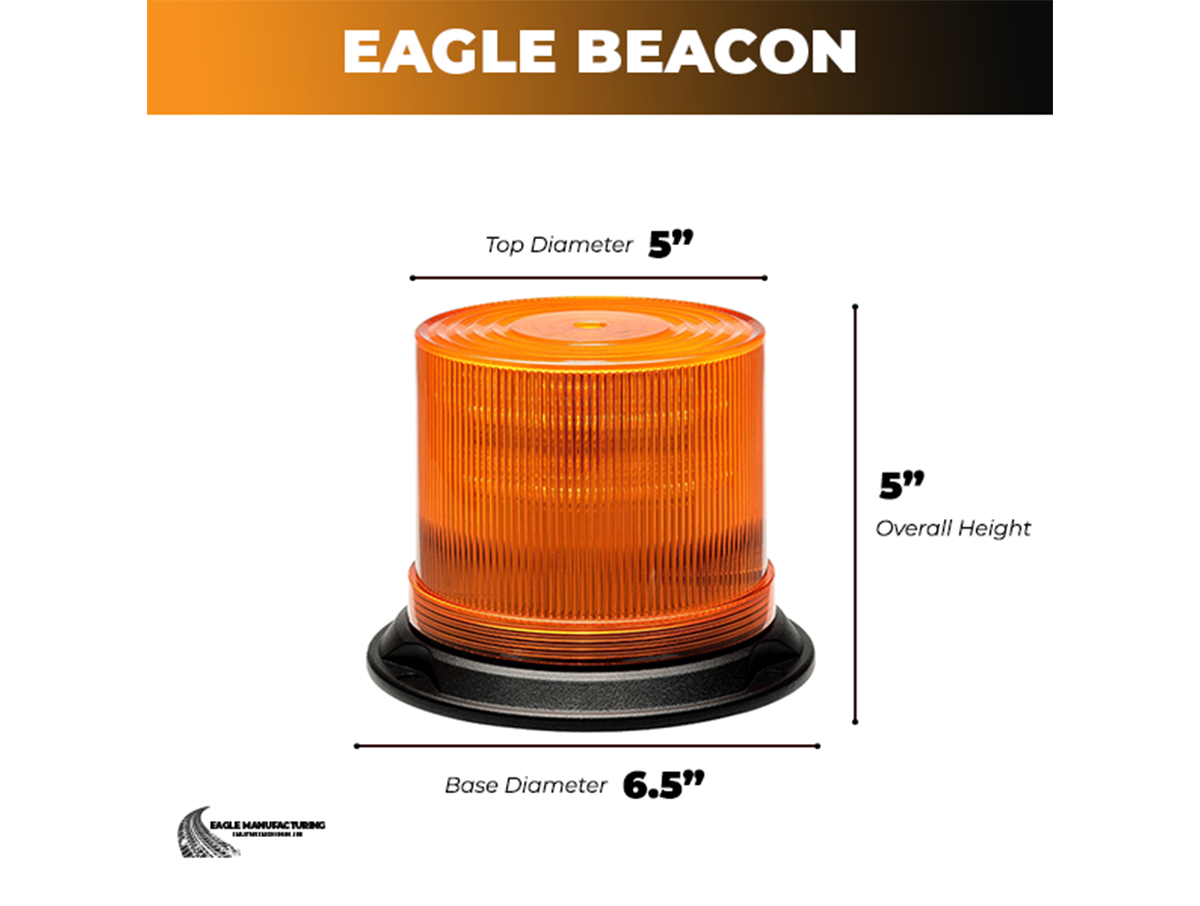 Beacon LED Warning Light – Permanent Mount