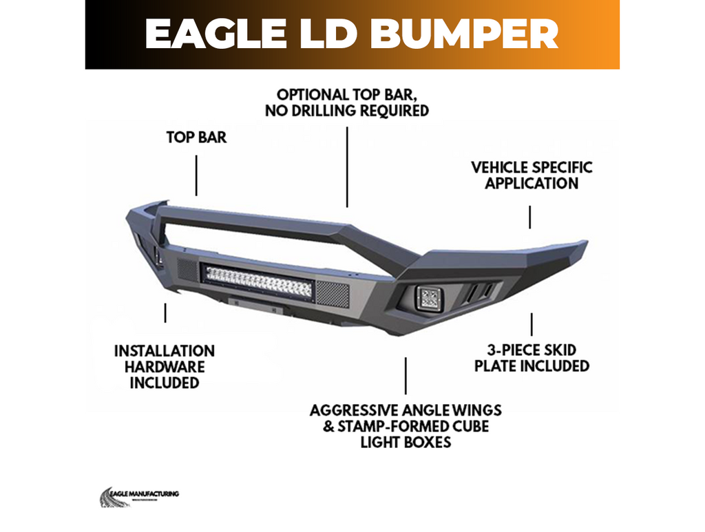 LD Front Bumper – 2019-2022 Silverado 1500