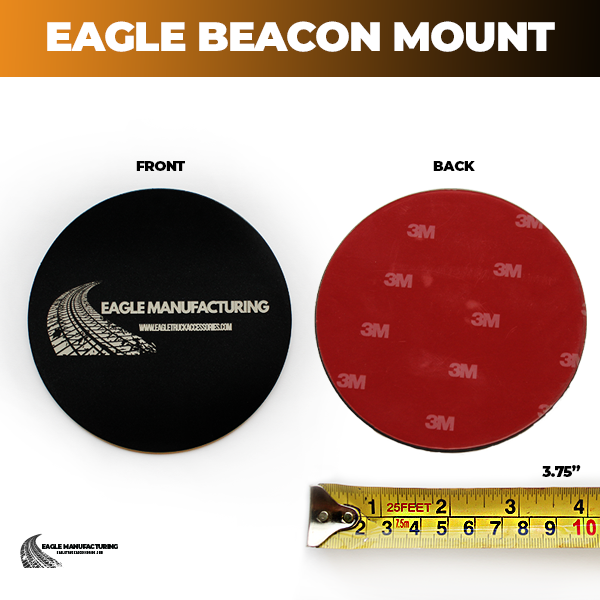 3M Self-Adhesive Metal Disc Beacon Mount – Self-Adhesive