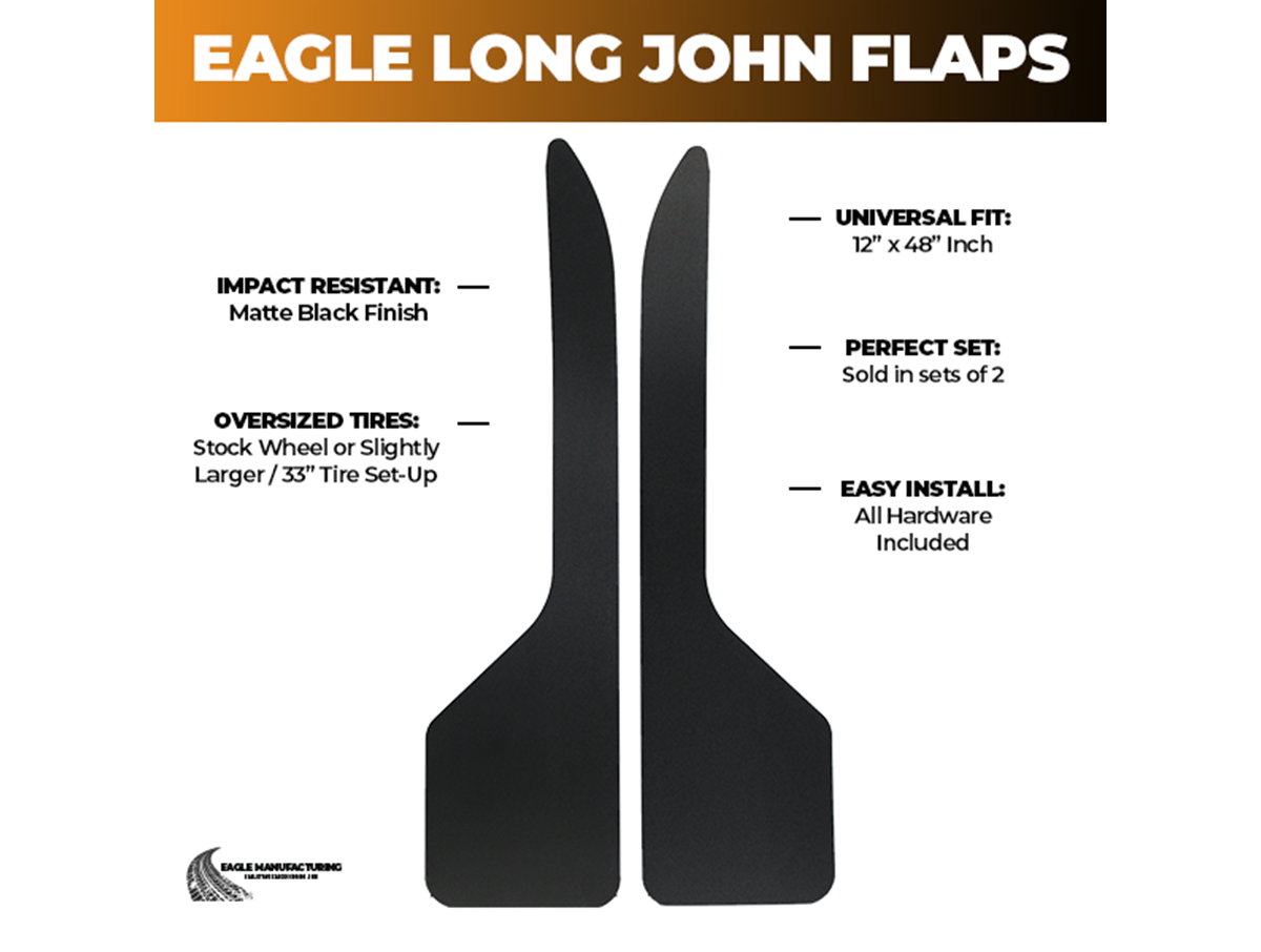 Long John Mud Flaps – 12" x 48"