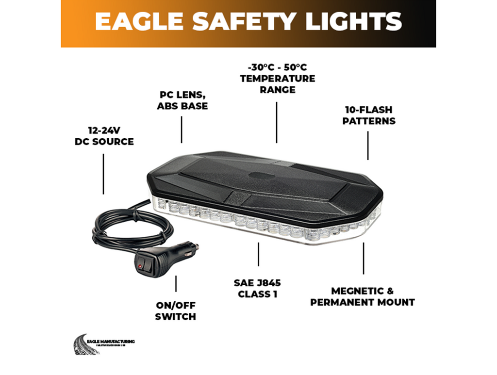 BrightEye Safety Warning LED Light Bar