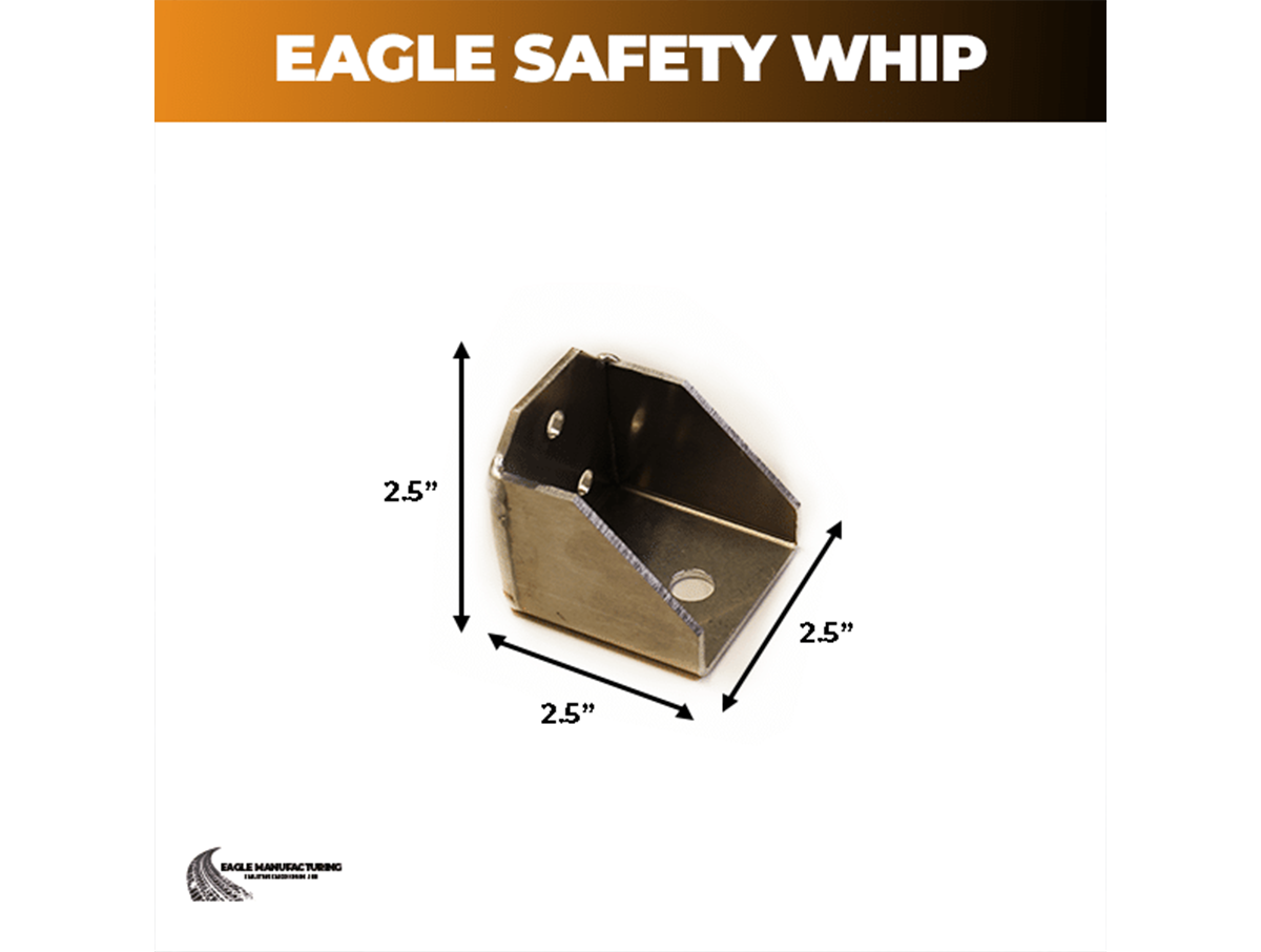 Safety Whip Angle Bracket Mount – Universal fit