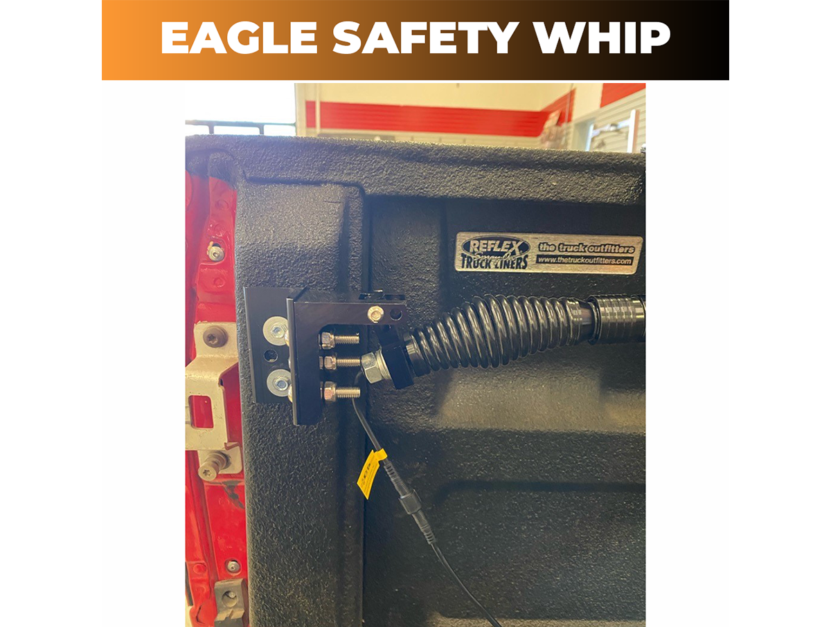 Safety Whip Fold Down Side Mount – Universal fit