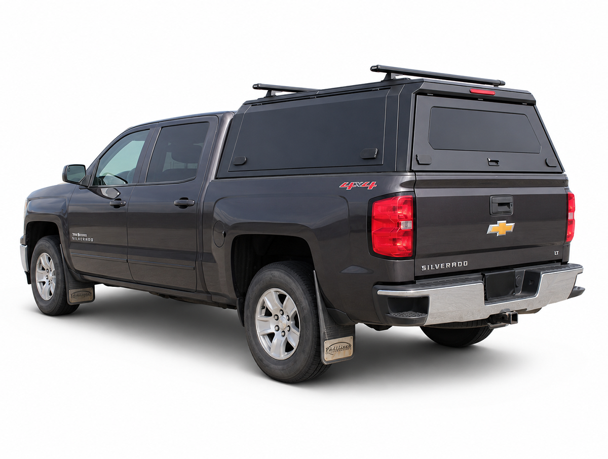 Outdoorsman Canopy – 2014-2026 Silverado 1500 / 2019 Silverado 1500 Legacy, 5'8" Box, Solid Side Doors