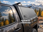Outdoorsman Canopy – 2014-2026 Silverado 1500 / 2019 Silverado 1500 Legacy, 5'8" Box, Solid Side Doors