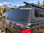 Outdoorsman Canopy – 2014-2026 Silverado 1500 / 2019 Silverado 1500 Legacy, 5'8" Box, Solid Side Doors