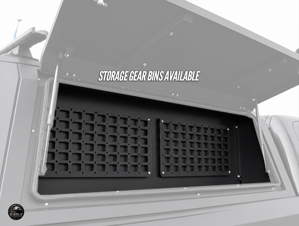 Outdoorsman Canopy – 2014-2026 Silverado 1500 / 2019 Silverado 1500 Legacy, 5'8" Box, Solid Side Doors