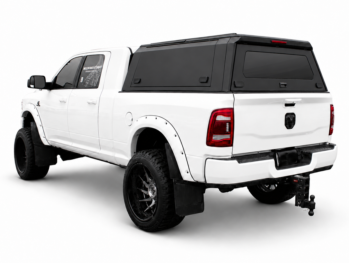 Outdoorsman Canopy – 2009-2027 1500 / 2009-2027 2500 +2 more, 6'4" Box, Solid Side Doors
