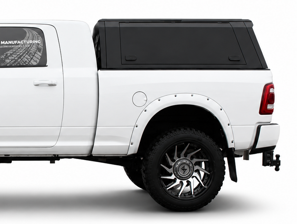 Outdoorsman Canopy – 2009-2027 1500 / 2009-2027 2500 +2 more, 6'4" Box, Solid Side Doors