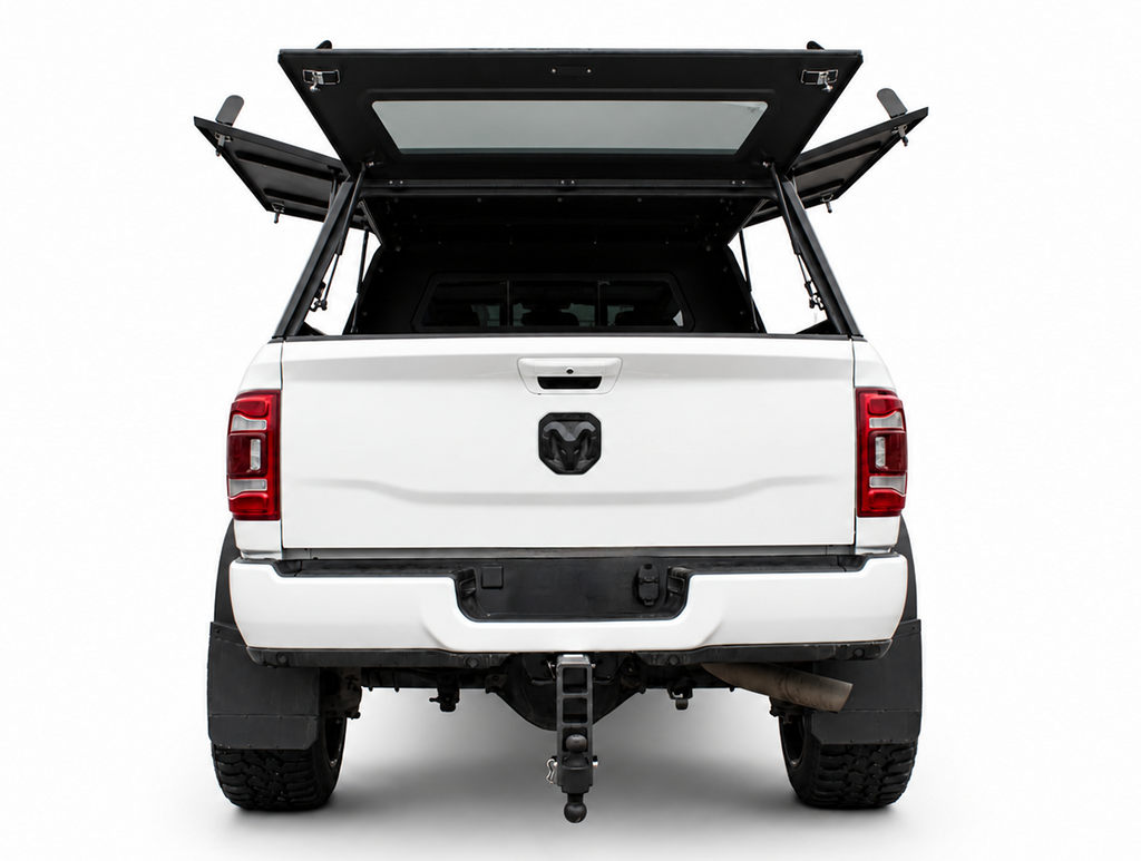 Outdoorsman Canopy – 2009-2027 1500 / 2009-2027 2500 +2 more, 6'4" Box, Solid Side Doors