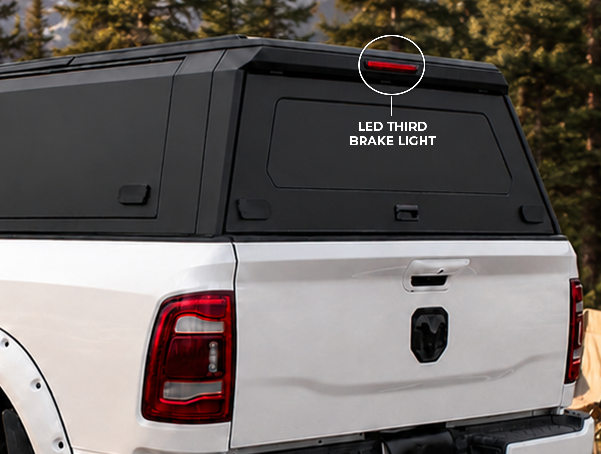 Outdoorsman Canopy – 2009-2027 1500 / 2009-2027 2500 +2 more, 6'4" Box, Solid Side Doors