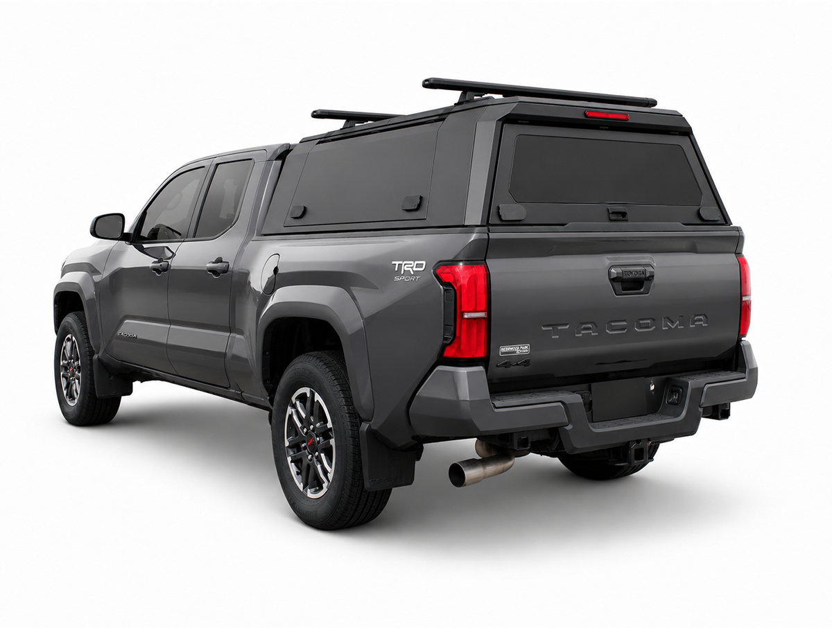 Outdoorsman Canopy – 2016-2027 Tacoma, 6'0" Box, w/o Trail Special Edition Package, Solid Side Doors