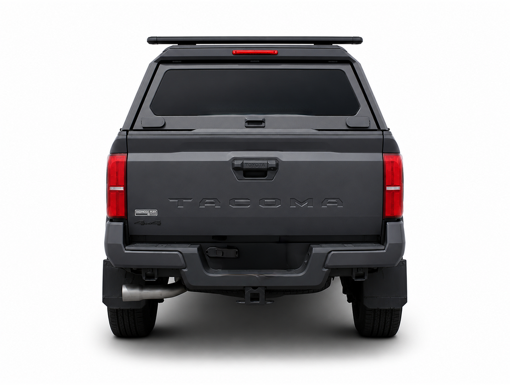 Outdoorsman Canopy – 2016-2027 Tacoma, 6'0" Box, w/o Trail Special Edition Package, Solid Side Doors