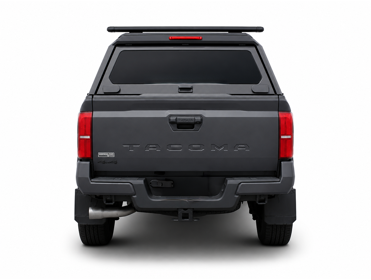 Outdoorsman Canopy – 2016-2027 Tacoma, 6'0" Box, w/o Trail Special Edition Package, Solid Side Doors