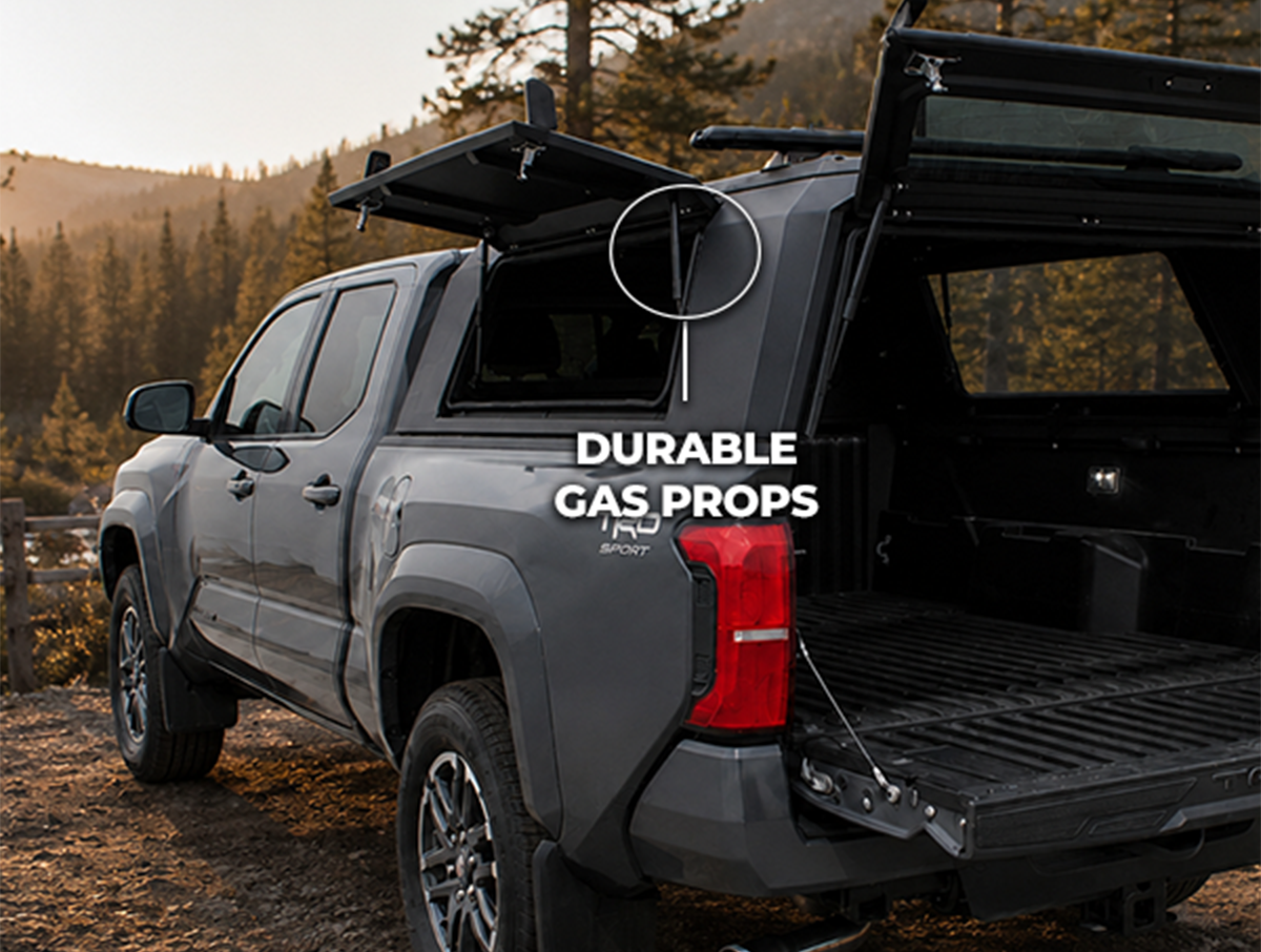 Outdoorsman Canopy – 2015-2027 F-150 / 2022-2027 F-150 Lightning +1 more, 5'5" Box, Solid Side Doors