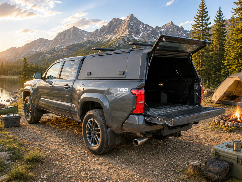 Outdoorsman Canopy – 2015-2027 F-150 / 2022-2027 F-150 Lightning +1 more, 5'5" Box, Solid Side Doors