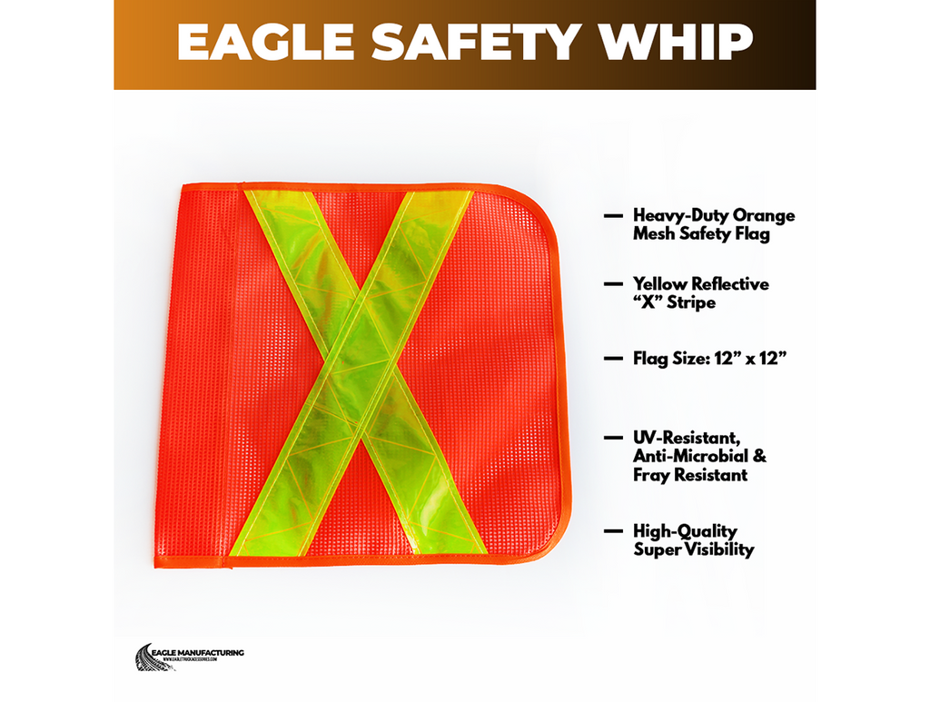 Replaceable Safety Whip Flag – Universal fit