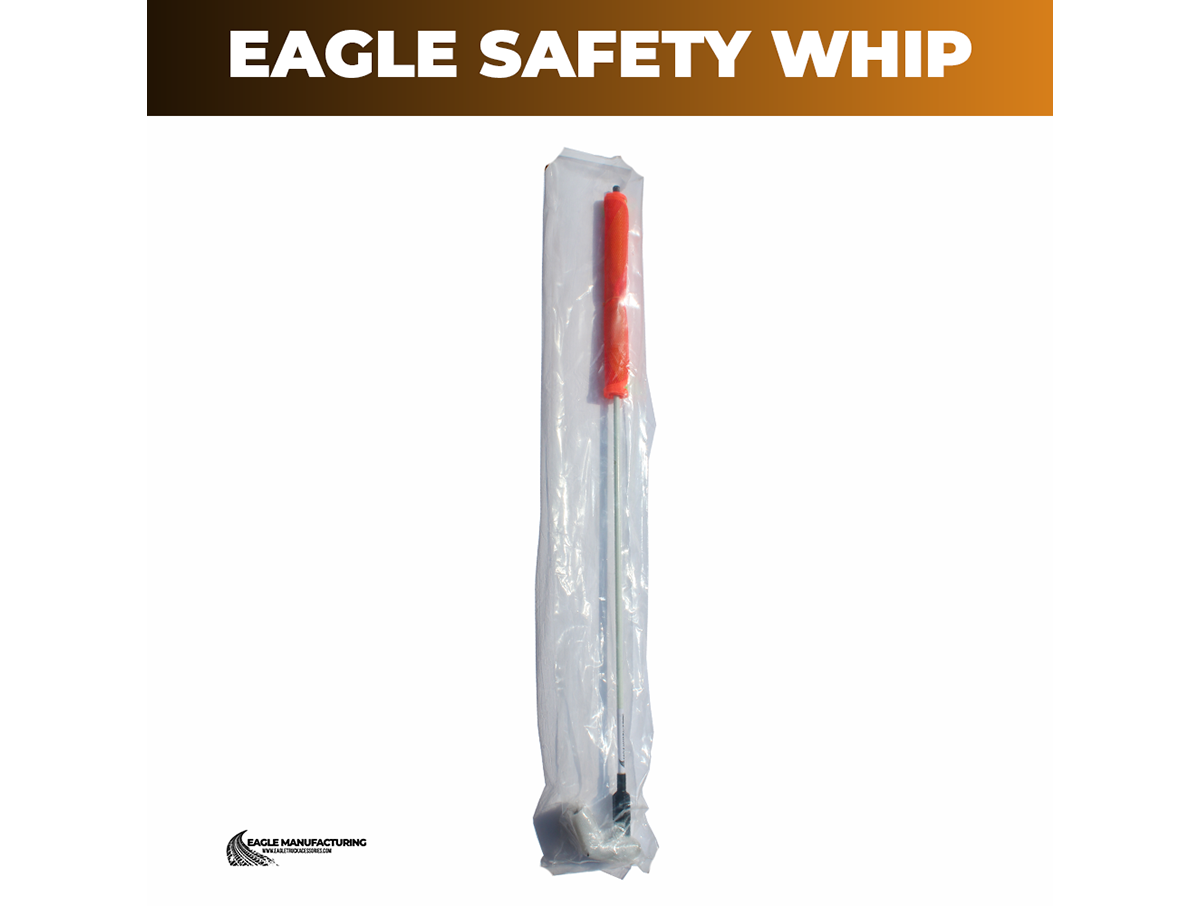 Safety Warning Whip – 3' ft Window Mount