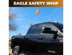 Safety Warning Whip – 3' ft Window Mount