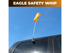 Safety Warning Whip – 3' ft Window Mount