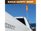 Safety Warning Whip – 3' ft Window Mount