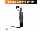 G2 Safety Warning Whip – 5' ft Quick-Disconnect (White LED)