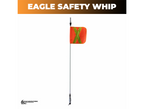 G2 Safety Warning Whip – 5' ft Standard Threaded Connector (White LED)
