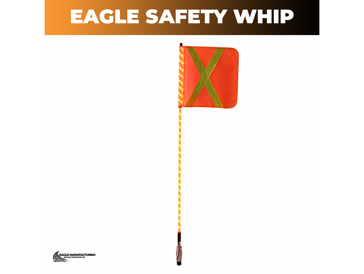 360° LED Safety Warning Whip