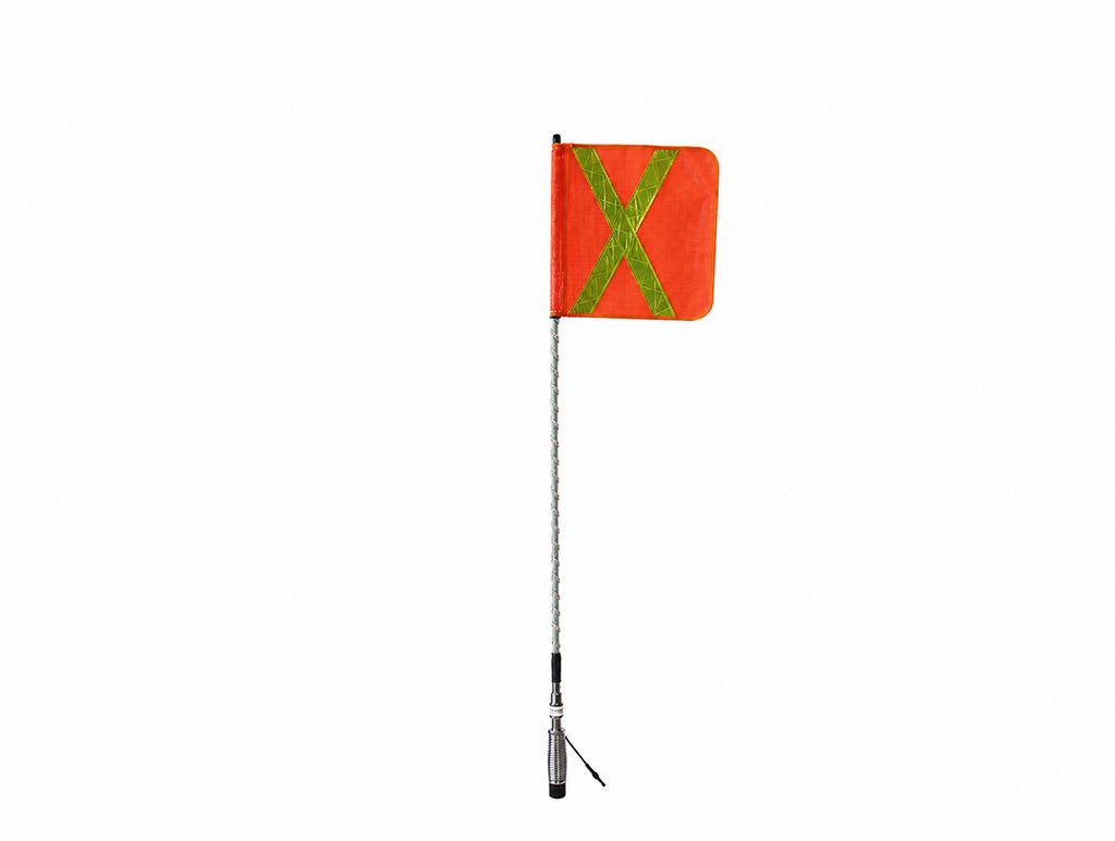 360° LED Safety Warning Whip – 5' ft Quick-Disconnect