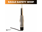 Safety Warning Whip – 8' ft Standard Threaded Connector (Amber LED)