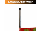 Safety Warning Whip – 8' ft Standard Threaded Connector (White LED)