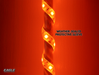 360° LED Safety Warning Whip – 8' ft Quick-Disconnect