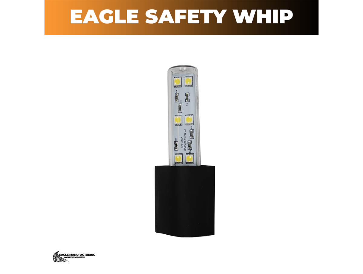 Replaceable Safety Whip LED Light