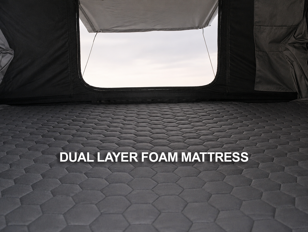 Expedition Rooftop Tent (RTT) – Hard-Shell Roof Top Tent - Black