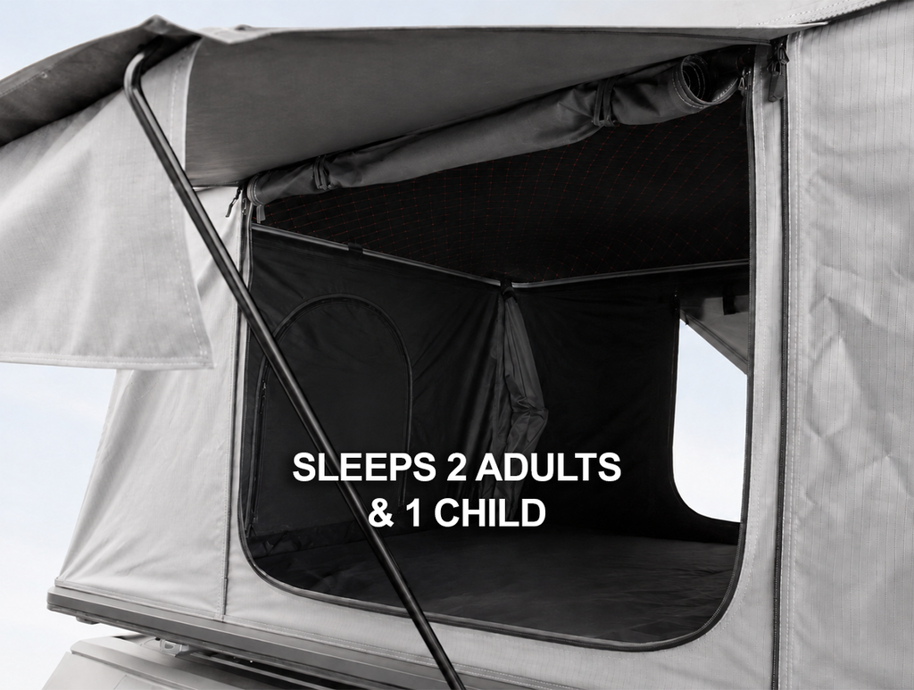 Expedition Rooftop Tent (RTT) – Hard-Shell Roof Top Tent - Black