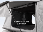 Expedition Rooftop Tent (RTT) – Hard-Shell Roof Top Tent - Black