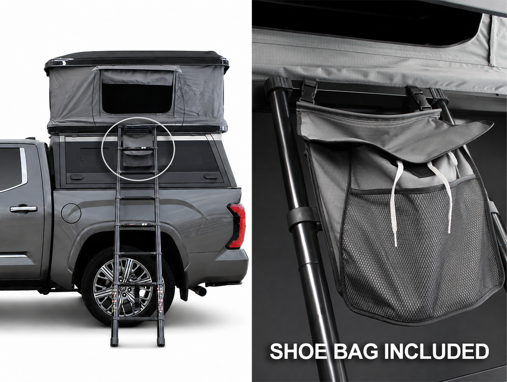 Expedition Rooftop Tent (RTT) – Hard-Shell Roof Top Tent - Black