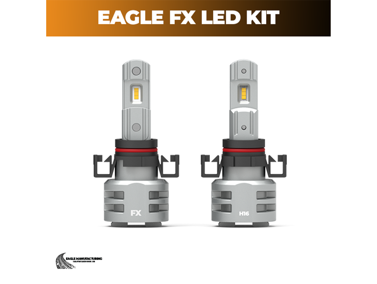FX LED Light Kit – w/ Decoders, H16, 5202, PSX24W