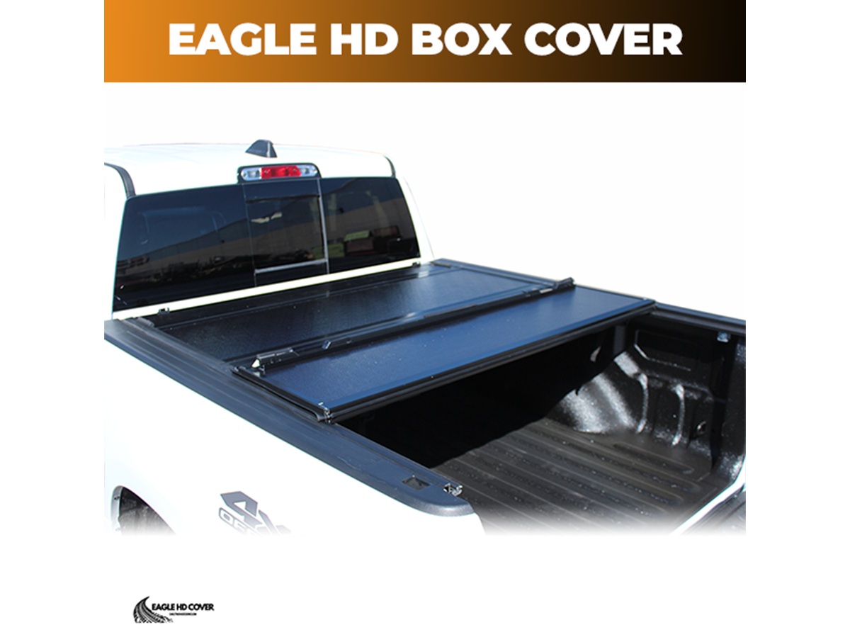 HD Hard Folding Tonneau Cover – 2002-2018 1500 / 2003-2025 2500 +2 more, 8'0" Box