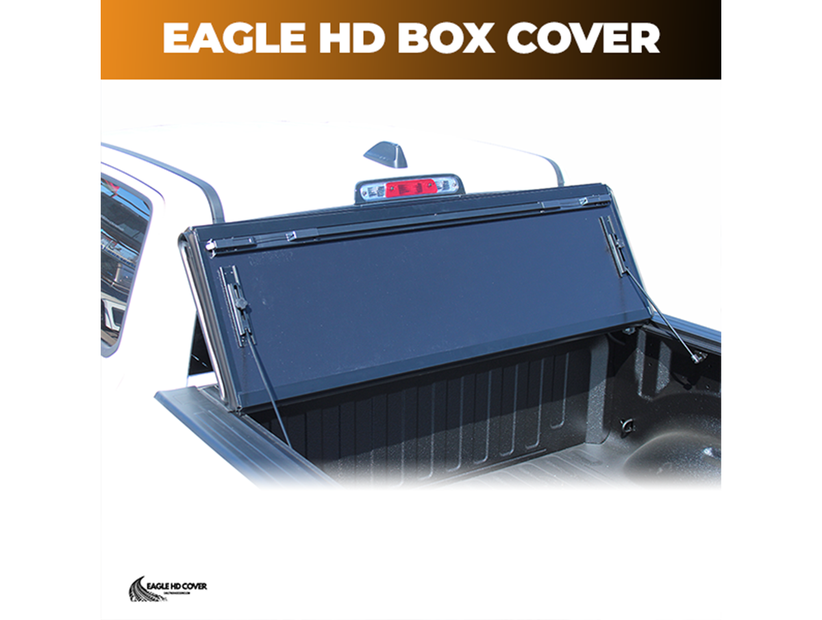 HD Hard Folding Tonneau Cover – 2002-2018 1500 / 2003-2025 2500 +2 more, 8'0" Box