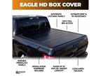 HD Hard Folding Tonneau Cover – 1999-2013 Silverado 1500 / 1999-2013 Sierra 1500 +6 more, 6'6" Box