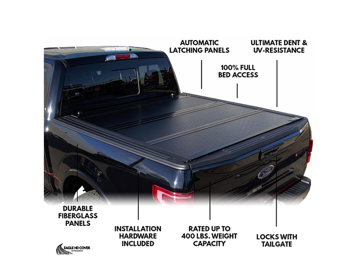 HD Hard Folding Tonneau Cover