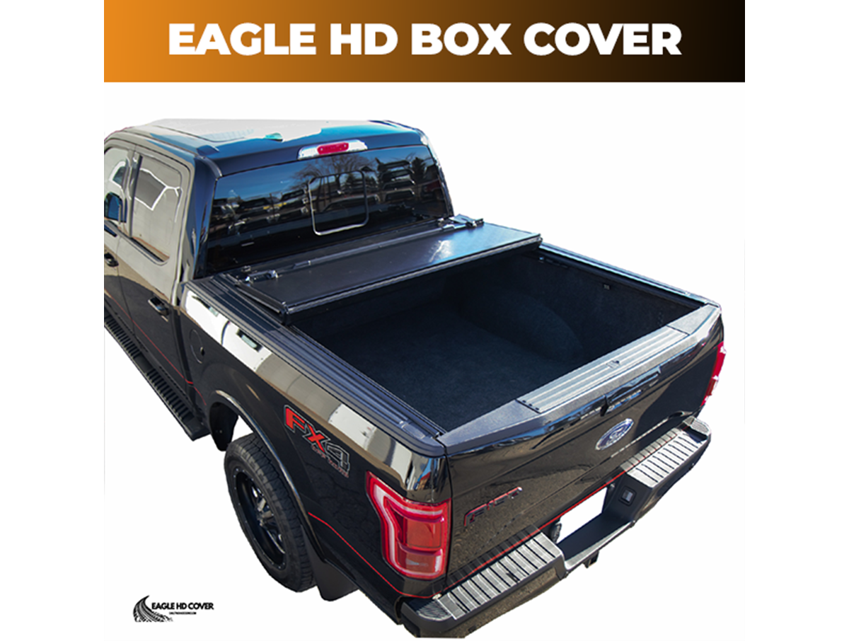 HD Hard Folding Tonneau Cover – 1999-2013 Silverado 1500 / 1999-2013 Sierra 1500 +6 more, 6'6" Box