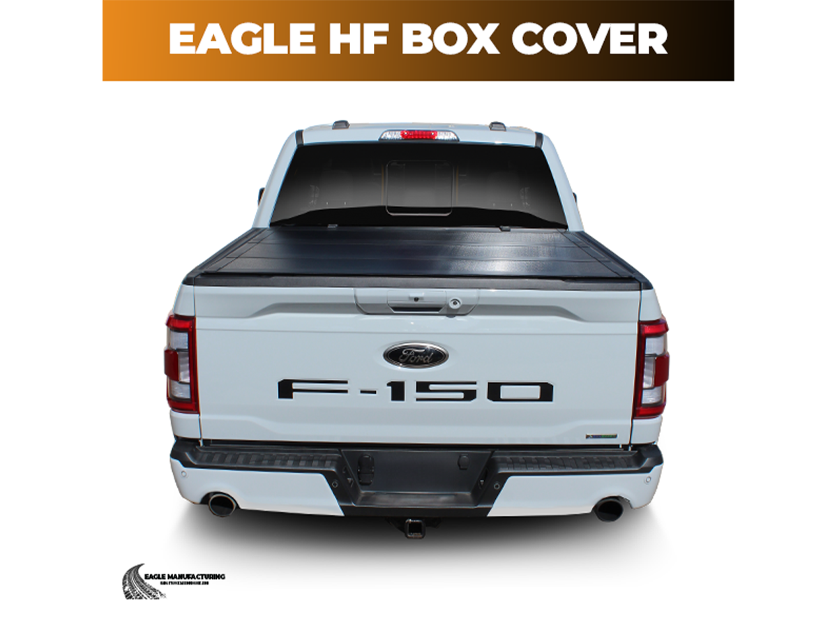 HF LP Hard Folding Tonneau Cover – 2009-2018 1500 / 2010-2026 2500 +2 more, 6'4" Box