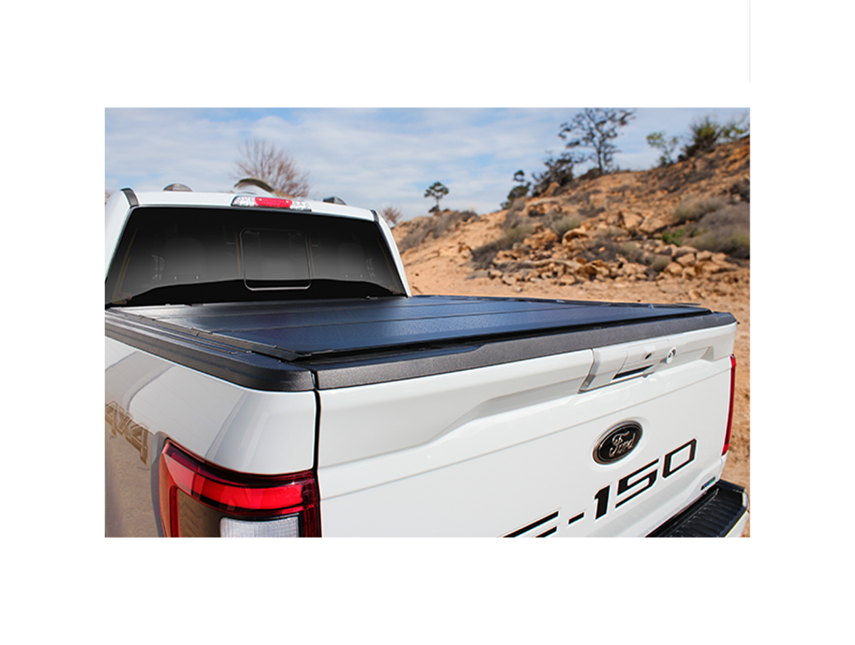 HF LP Hard Folding Tonneau Cover – 2009-2018 1500 / 2010-2026 2500 +2 more, 6'4" Box