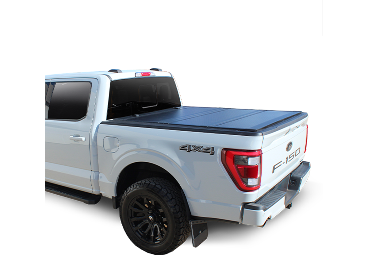HF LP Hard Folding Tonneau Cover – 2009-2018 1500 / 2010-2026 2500 +2 more, 6'4" Box