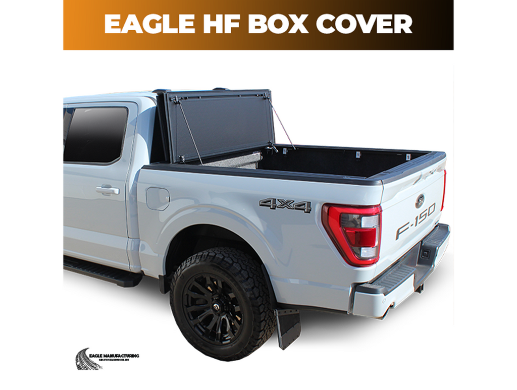 HF LP Hard Folding Tonneau Cover – 2009-2018 1500 / 2010-2026 2500 +2 more, 6'4" Box