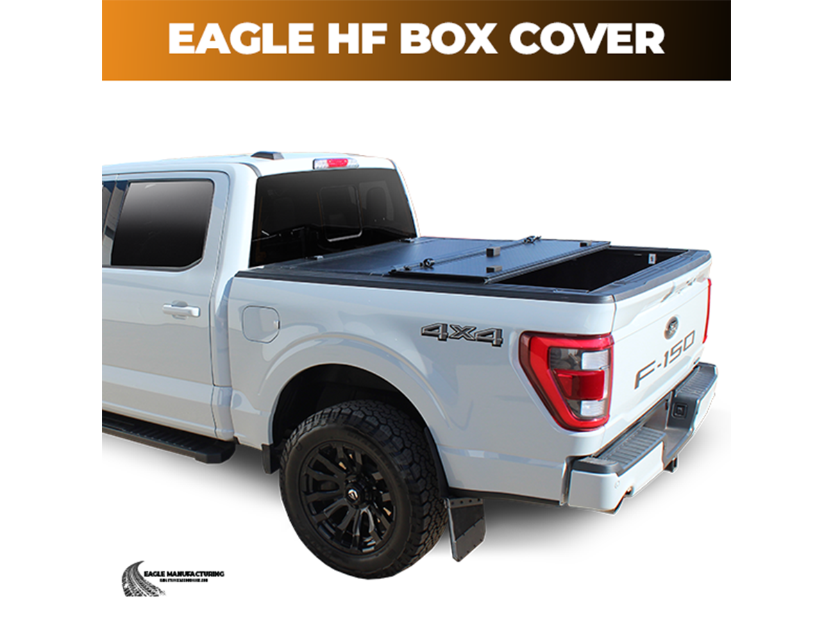 HF LP Hard Folding Tonneau Cover – 2009-2018 1500 / 2010-2026 2500 +2 more, 6'4" Box