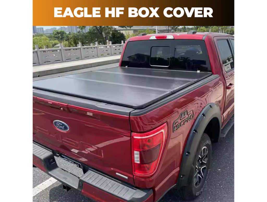 HF TM Hard Folding Tonneau Cover – 1999-2026 SuperDuty F-250 / 1999-2026 SuperDuty F-350, 6'9" Box